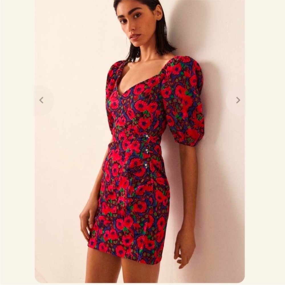 BA&SH Doly dress rose pink